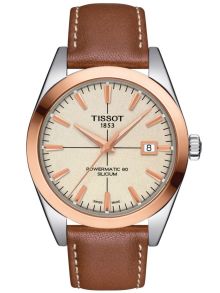 T9274074626100 Tissot Gentleman Powermatic 18k Guldfarvet Bezel T927.407.46.261.00