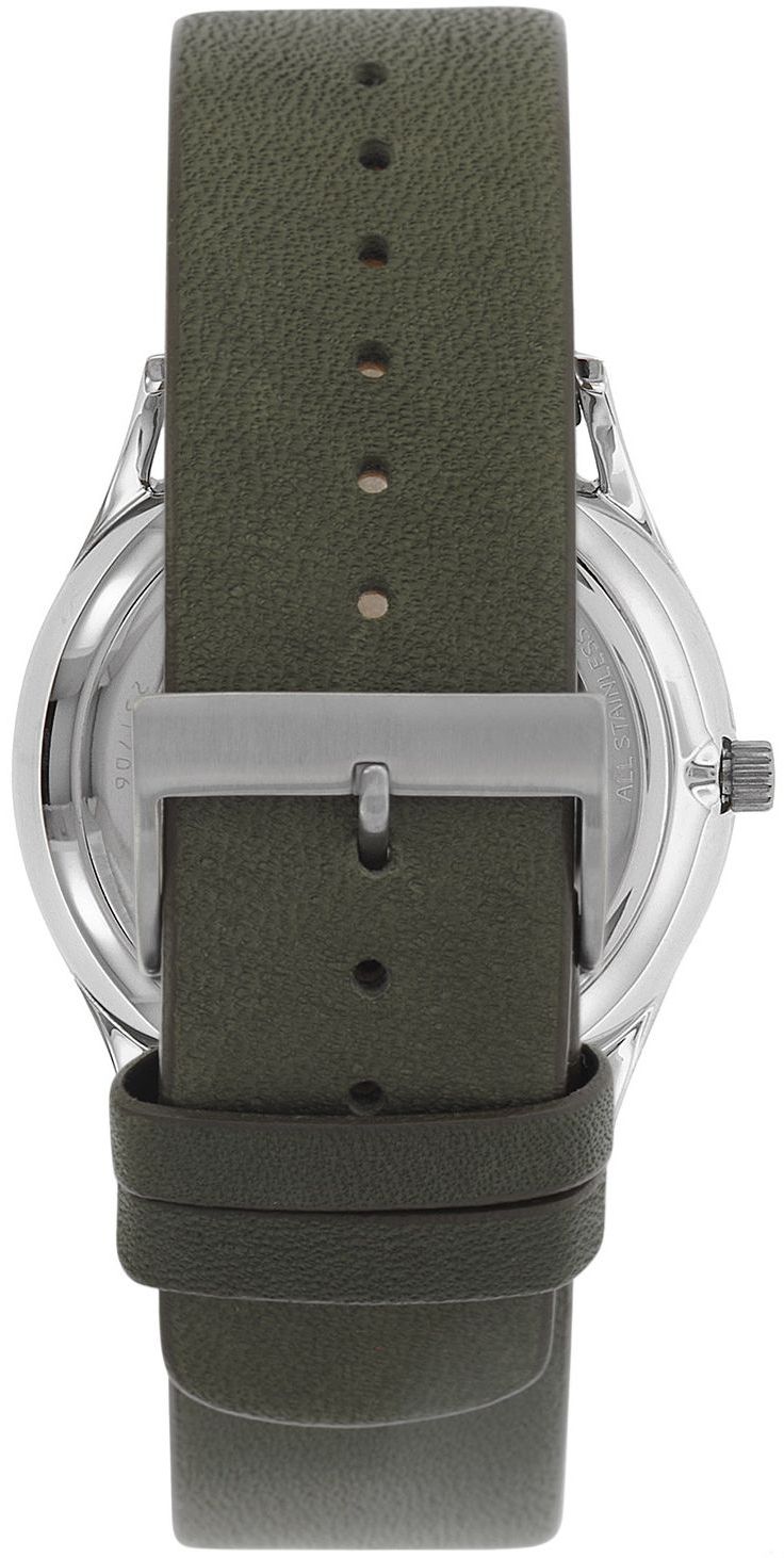 Green leather strap for Skagen Holst SKW6394 RIP