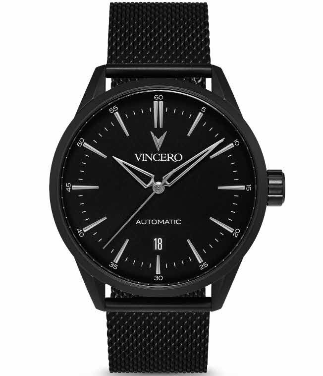 Matte black vincero watch deals