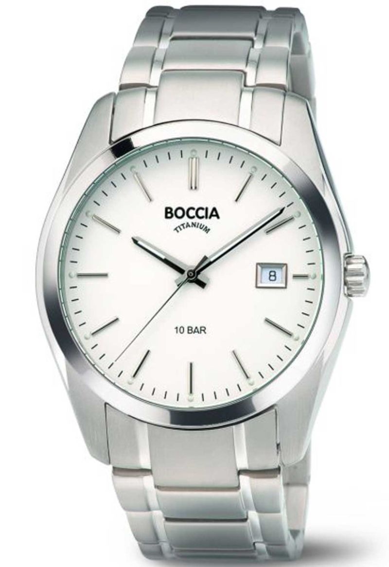 Orologio Uomo Boccia 3599-03 Al Quarzo - Cassa E Cinturino In Titanio Argento, 42 Mm - 6