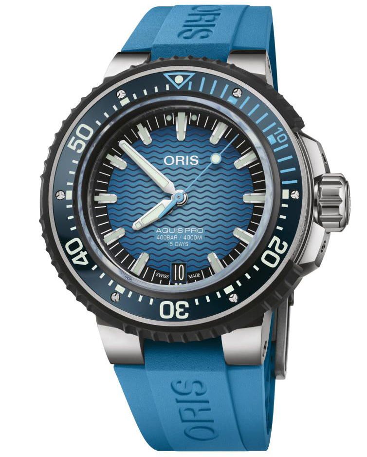 Oris Aquis Pro 4000m 01 400 7777 7155Set 40077777155SET