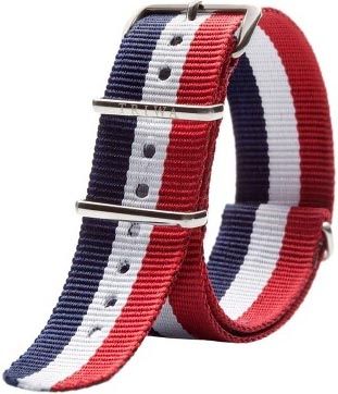 Triwa Mens Blue/White/Red Nato Strap STRAP-STNY106 - RIP