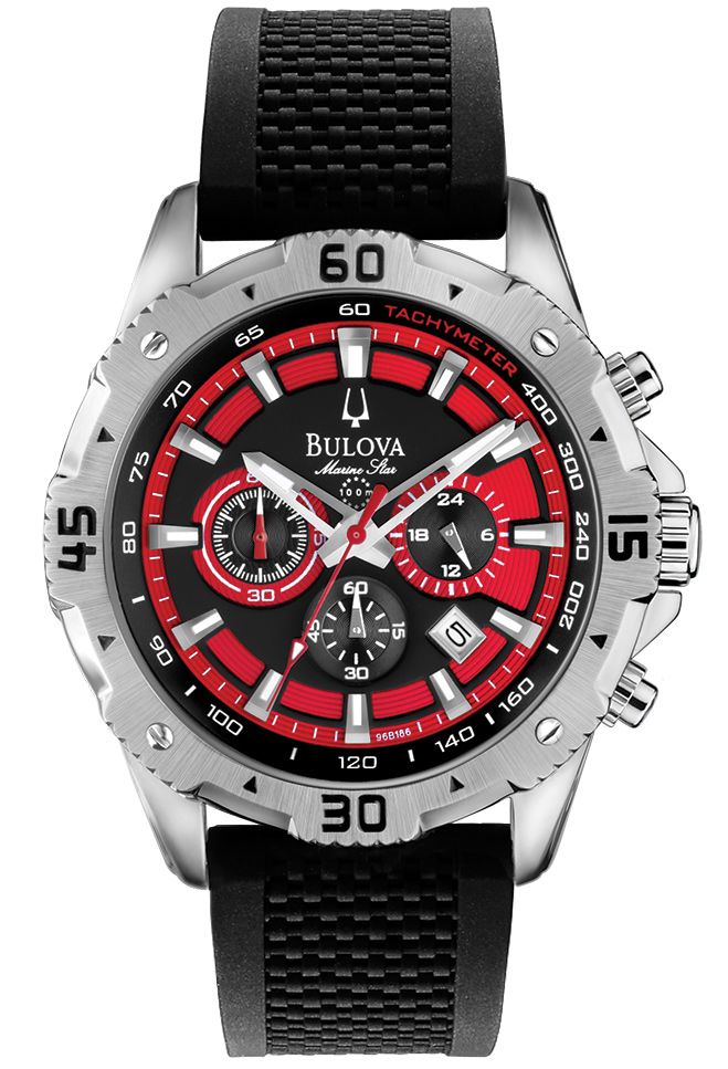 Bulova marine store star red