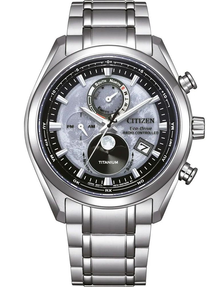 Citizen Super Titanium Radio Controlled Moonphase BY1010-81H BY1010-81H