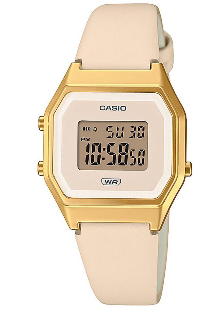 Women's watch with online light up dial