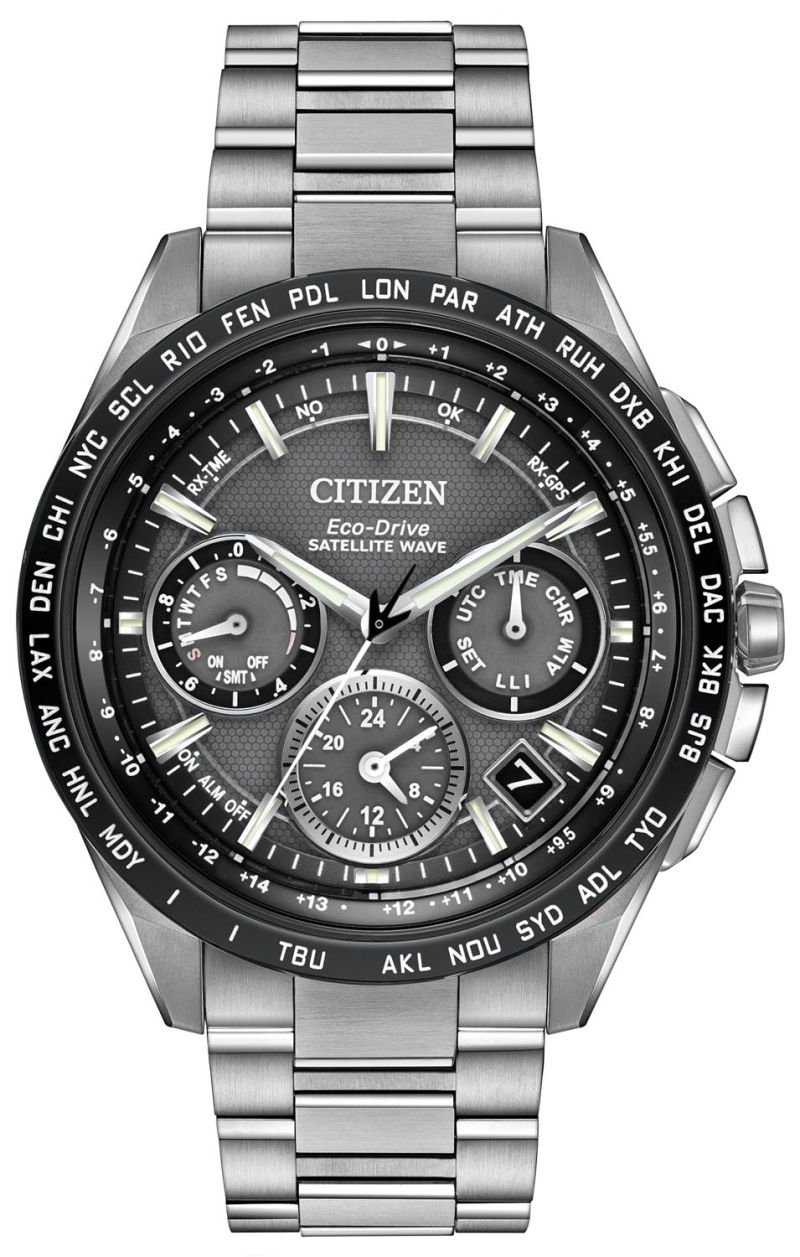 Citizen Eco Drive Satellite Wave GPS Titanium CC9015 54E RIP
