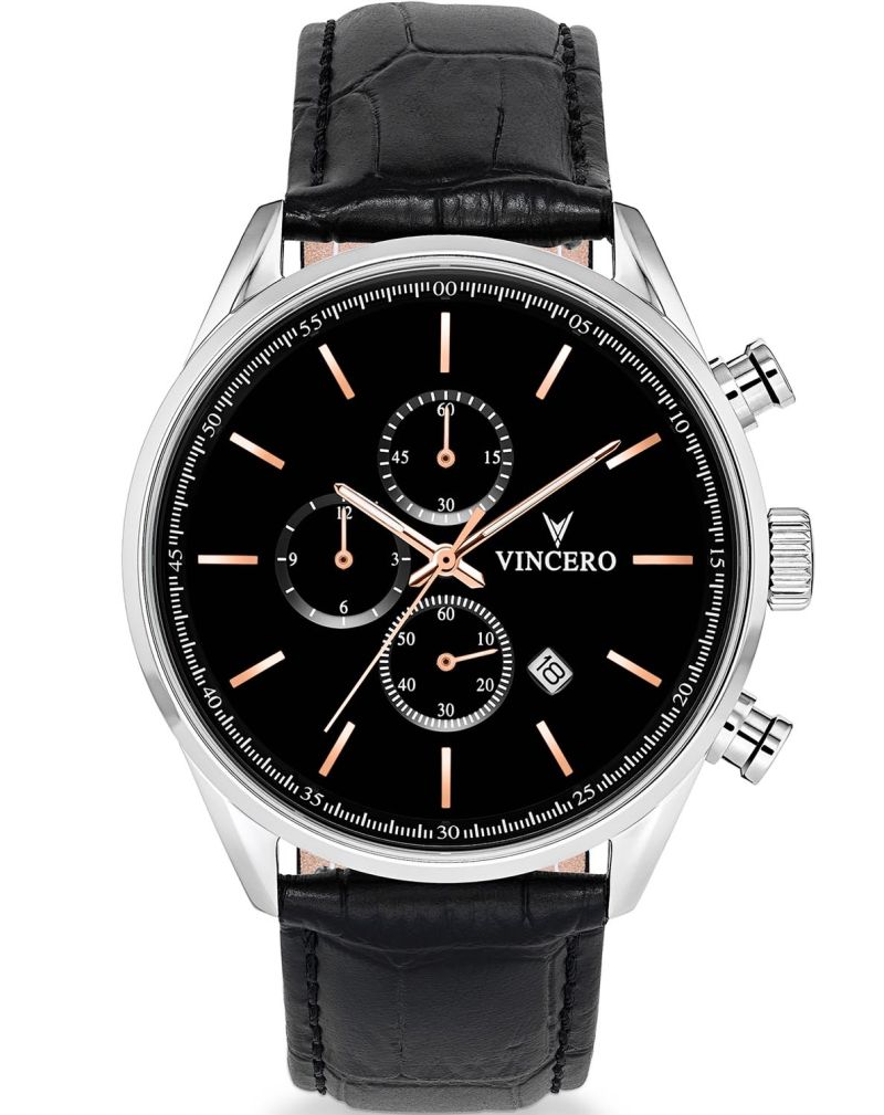 Vincero Chrono S Black Rose Bla Rg S01 RIP