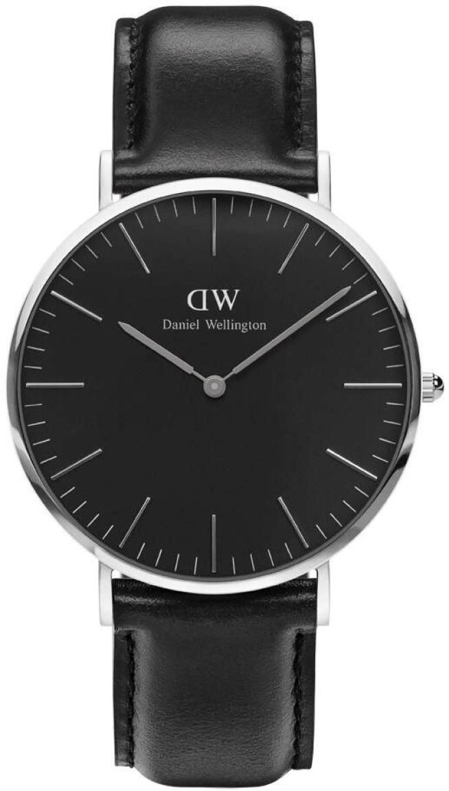 Daniel Wellington Classic Black Sheffield Silver 40mm DW00100133