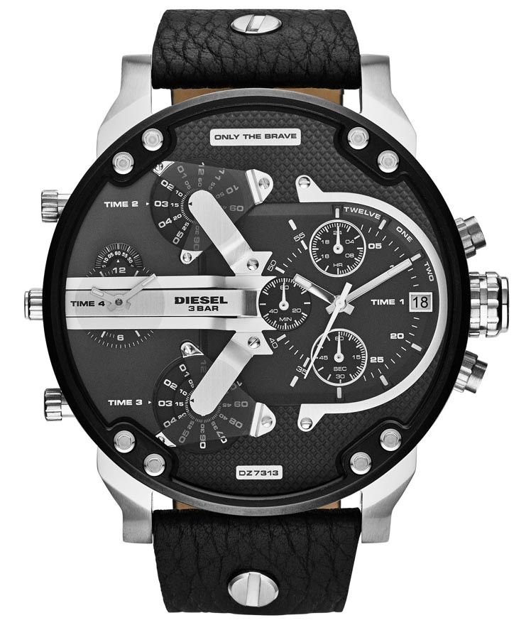 Diesel Mr Daddy 2.0 Black Leather DZ7313 RIP