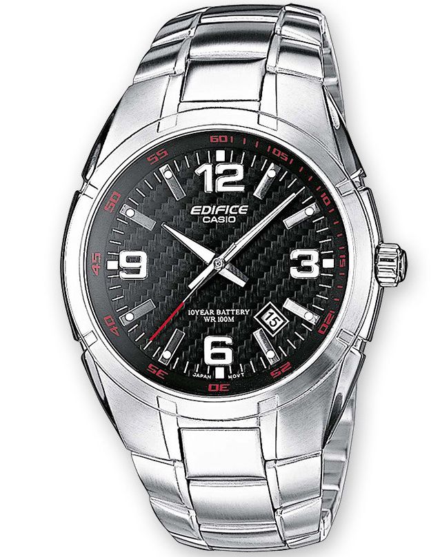 Casio edifice 10 year battery wr100m shop