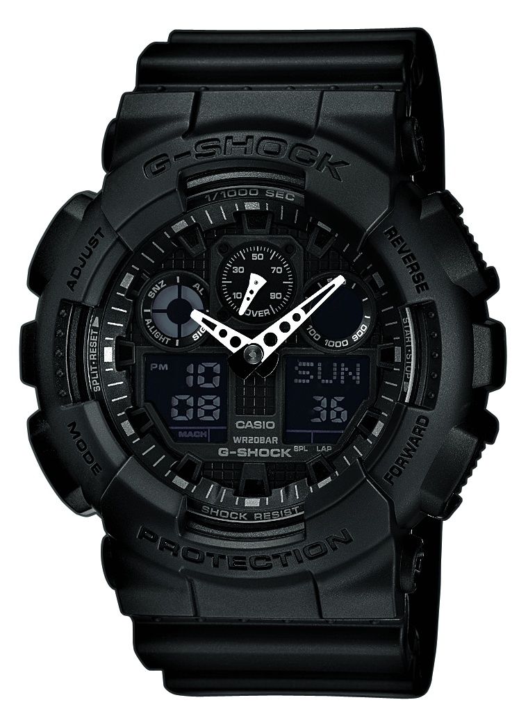 Casio G-Shock Black - GA-100-1A1ER