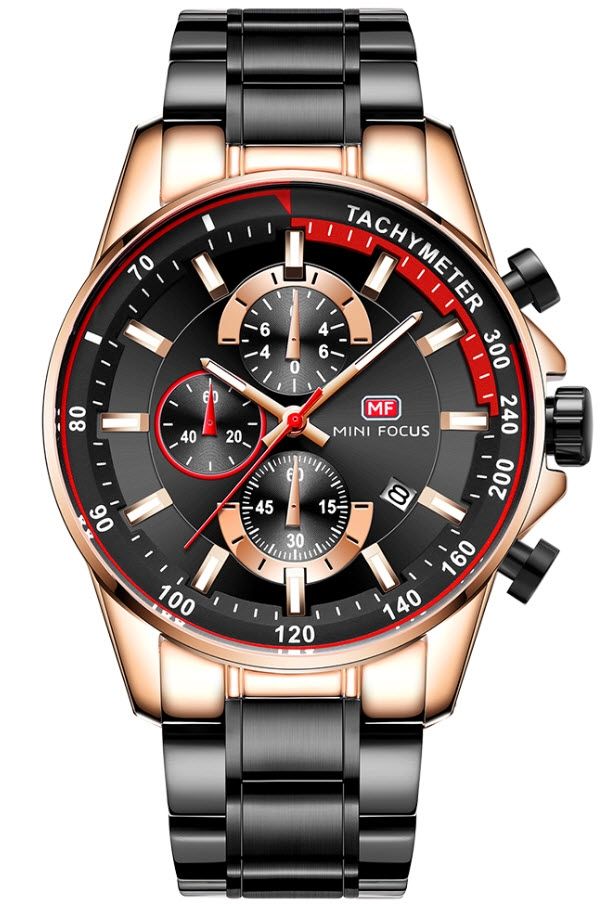 With chronograph and tachymeter and colors screaming Harmony