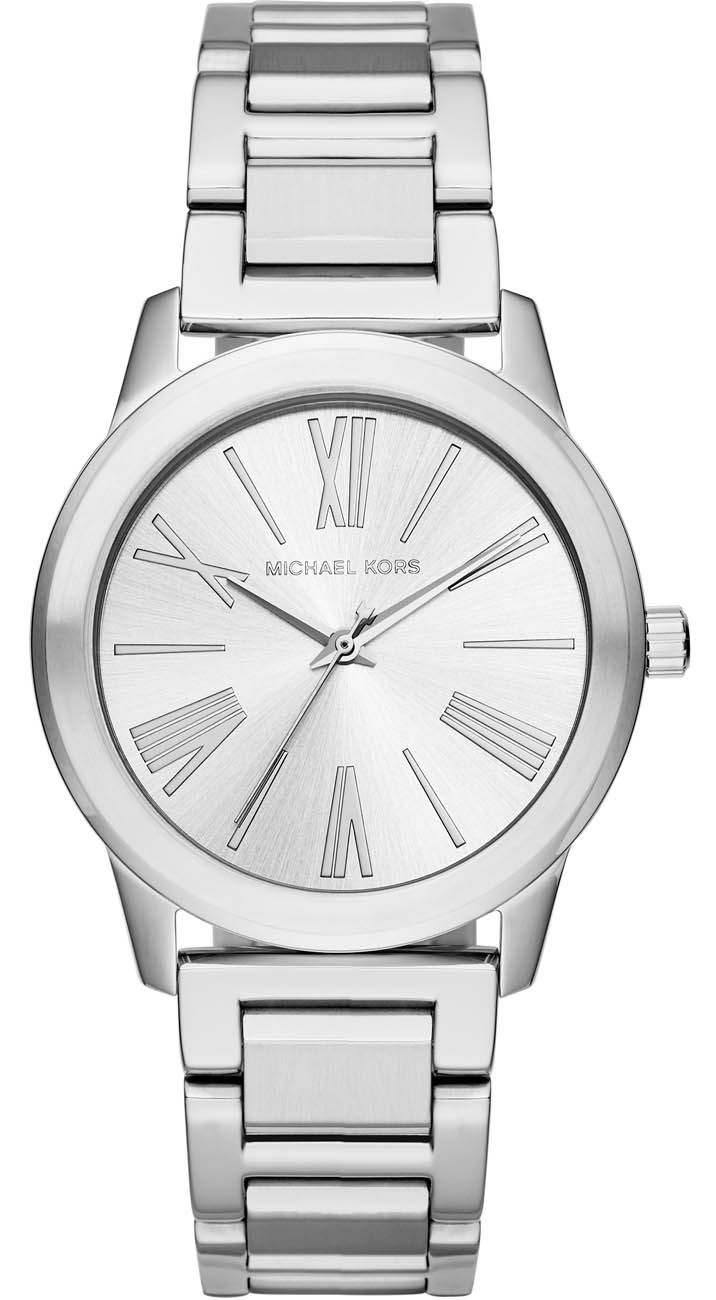 Michael Kors Hartman Quartz Silver Dial Silver Steel Strap Watch For Women - MK3489