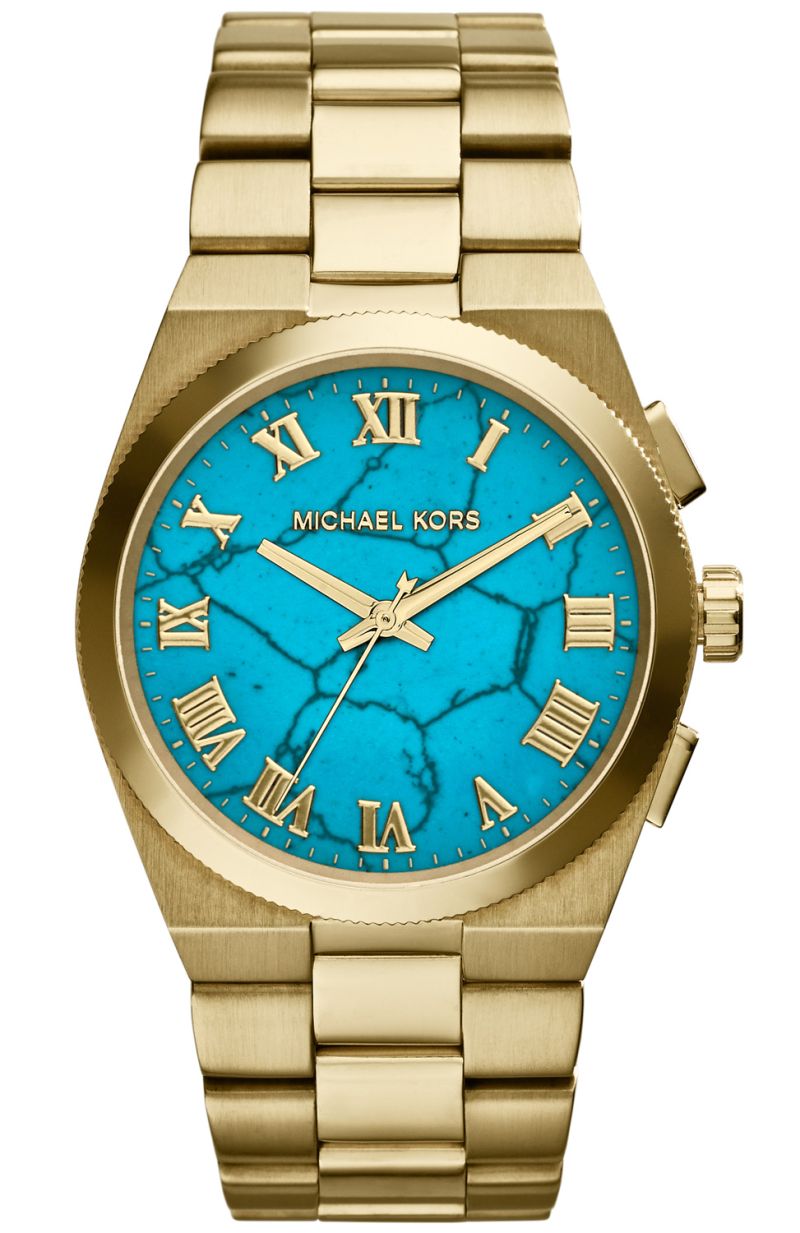 Michael Kors Channing Gold Turquoise MK5894 RIP