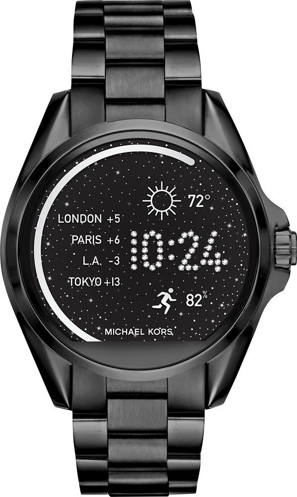 Michael kors deals bradshaw black smartwatch