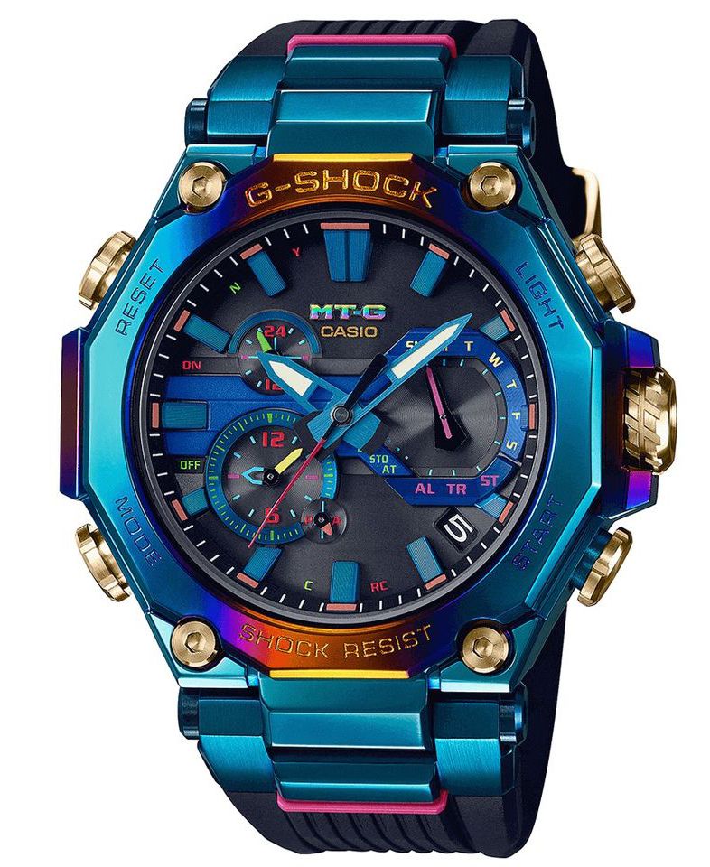 G shock blue phoenix price deals