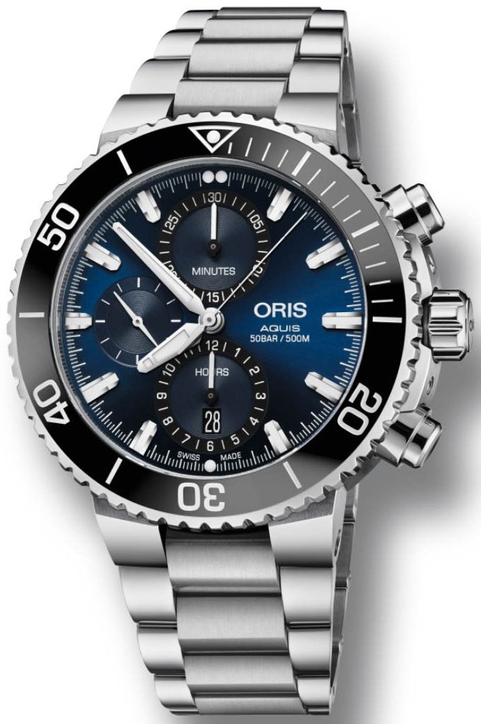Oris chronograph sale automatic price