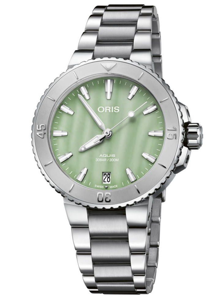 Oris Aquis Date 01 733 7770 4157 07 8 18 05P 73377704157MB