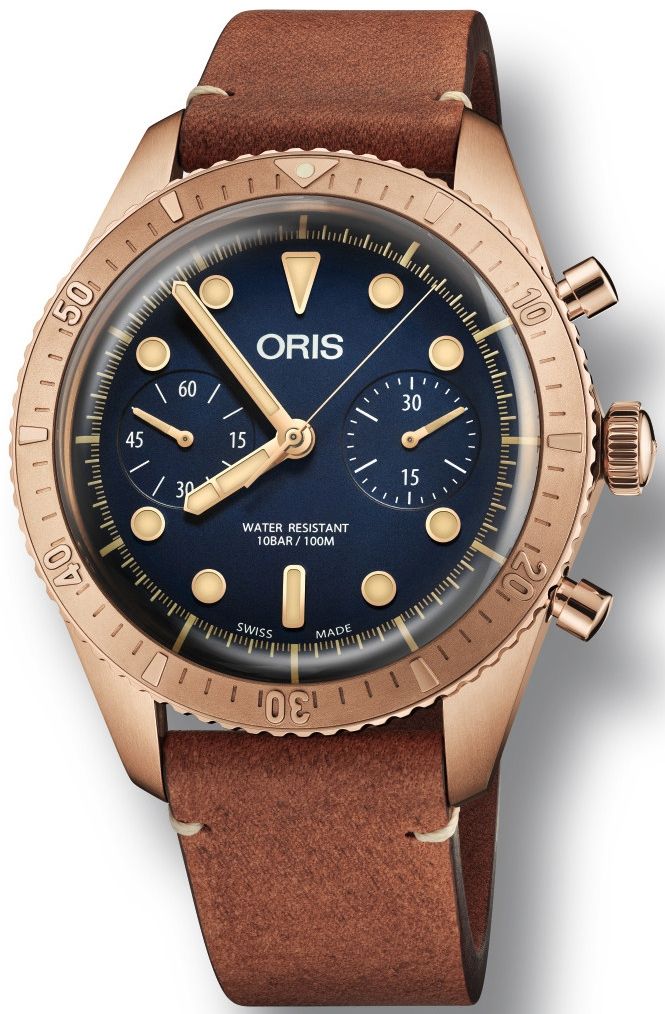 Oris Divers Carl Brashear Chronograph Limited Edition 01 771 7744 3185 SET LS