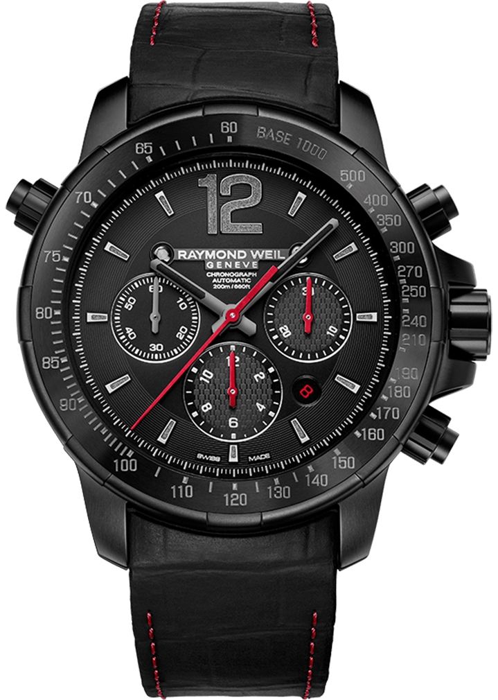 Raymond Weil Nabucco Rivoluzione II Titanium Steel Carbon Fiber 7850 BSF 05207 RIP