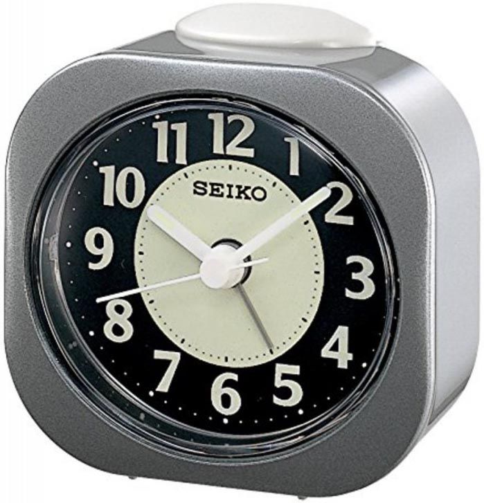 Seiko Beep Alarm Clock Lumibrite QHE121N - RIP