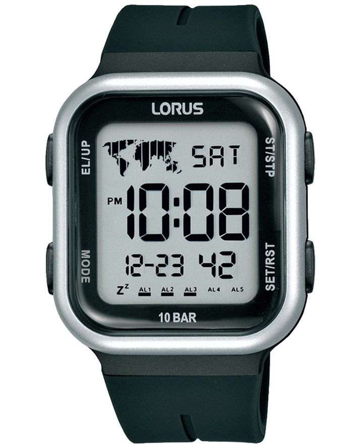 How to set a lorus top digital watch