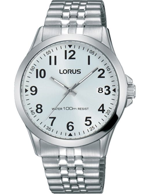 Reloj Lorus H.crono.cauc.neg.cj.acero RT359CX9