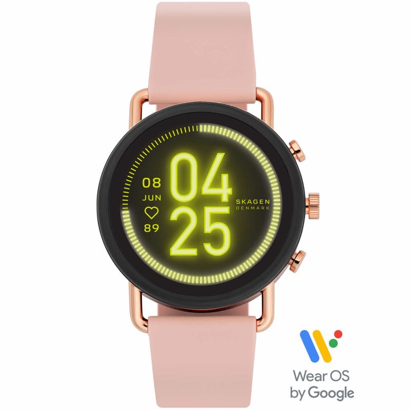 Skagen Falster 3 Pink Silicone SKT5205