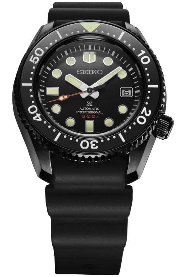Seiko Marine Master Black Series Limited Edition (600 pieces worldwide)  Diver SLA035J1 - RIP
