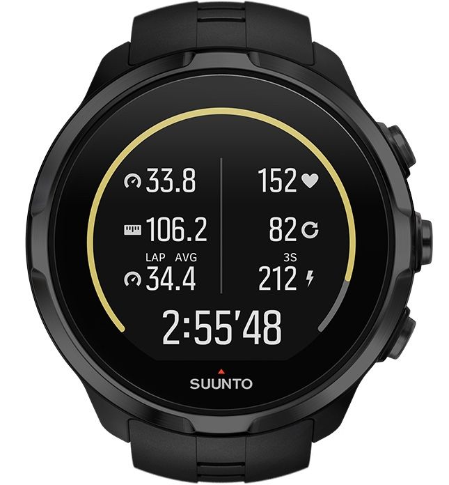 Suunto Spartan Sport Wrist HR All Black With Belt SS023364000 LQ rip