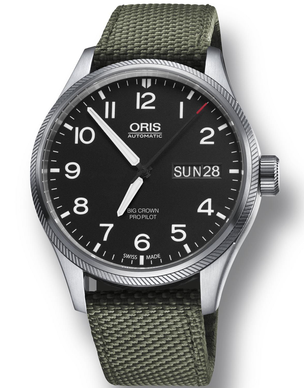 Oris propilot big 2025 crown day date
