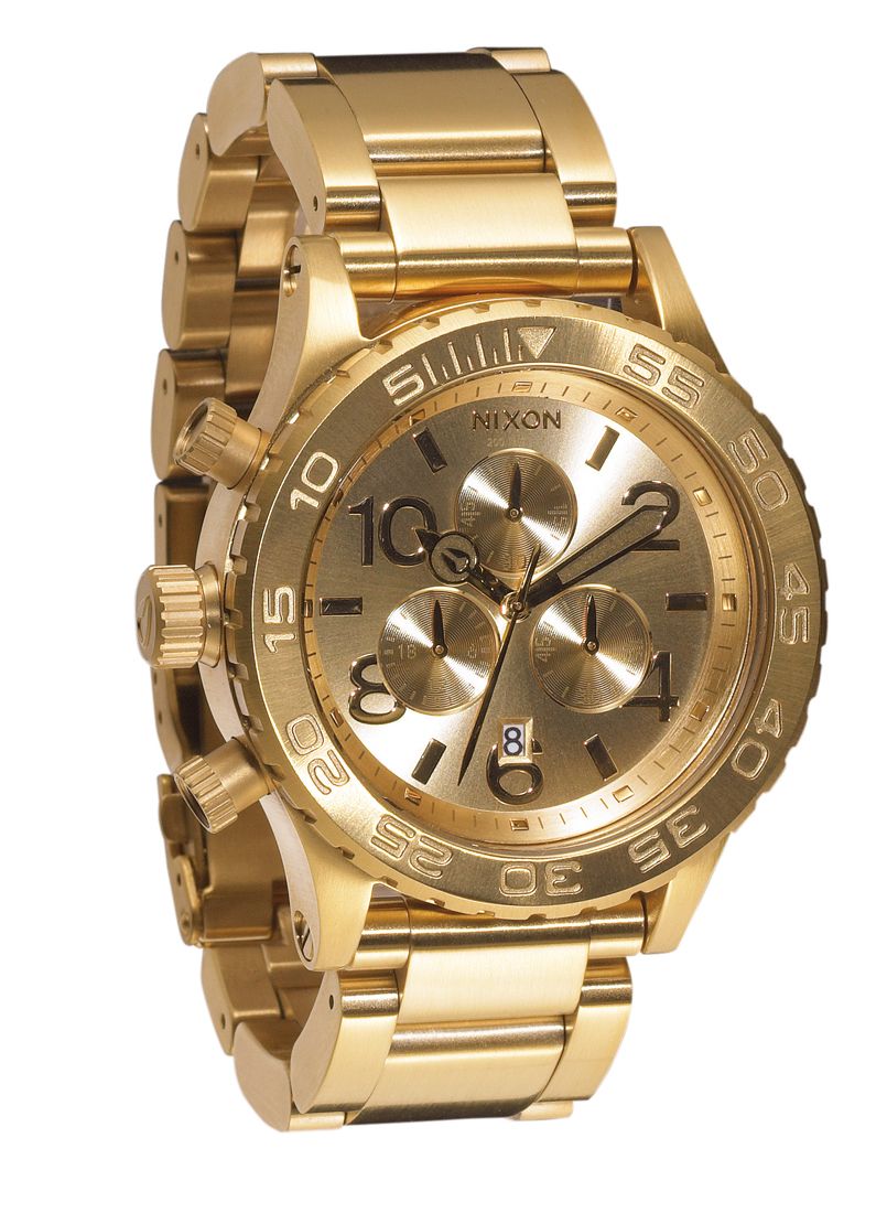 All gold nixon top