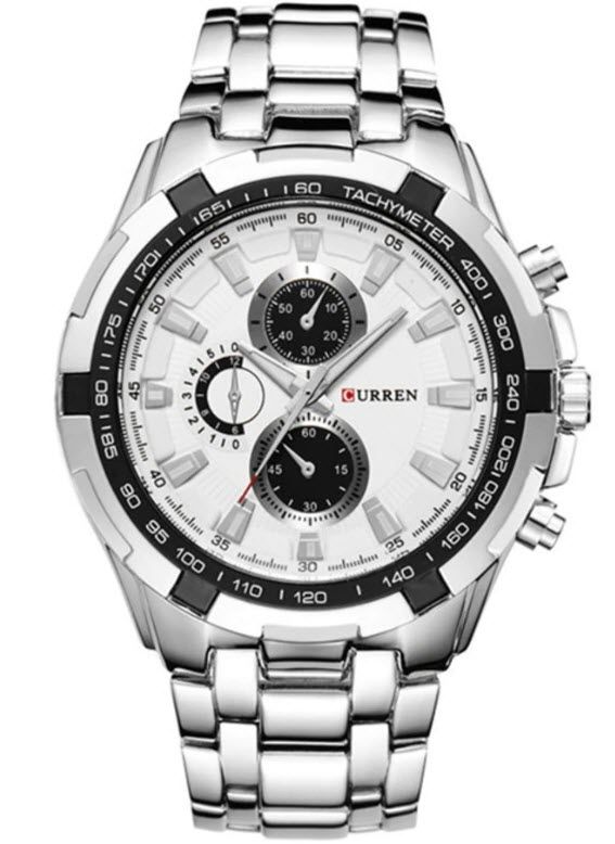 curren silver watch
