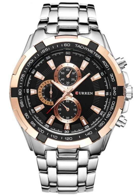 curren silver watch