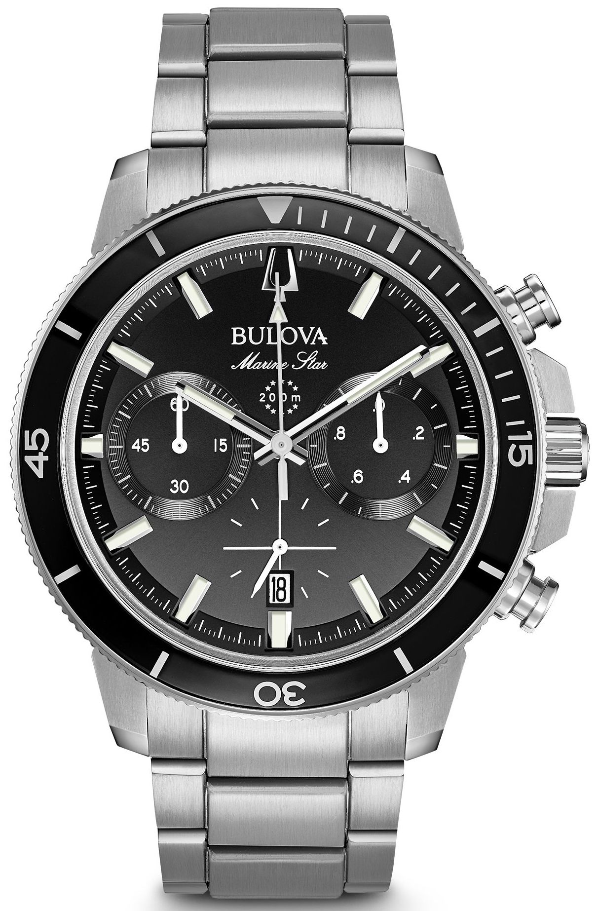 Marine Men\'s Chronograph 96B272 Star Bulova