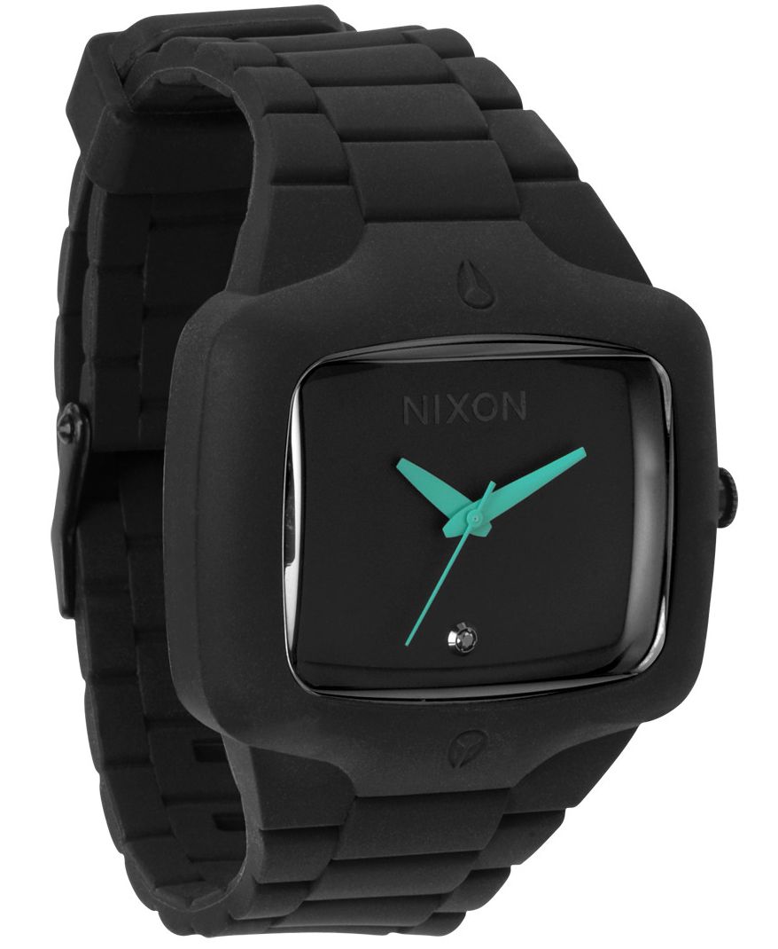 Nixon the rubber player men's watch store