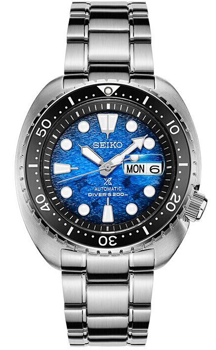 Seiko Prospex Automatic Divers Save The Ocean Manta Ray King Turtle SRPE39K1