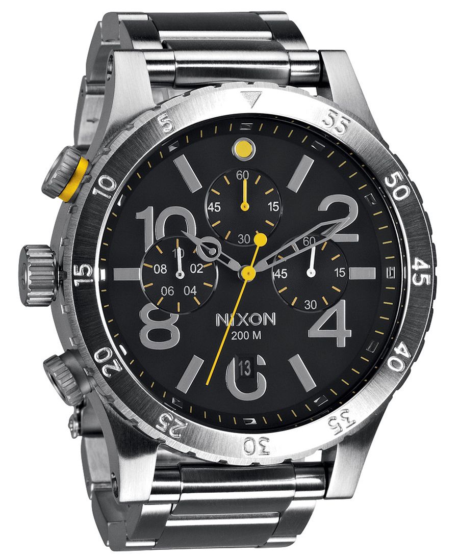 Nixon 48 20 Chrono Black A486 000 RIP