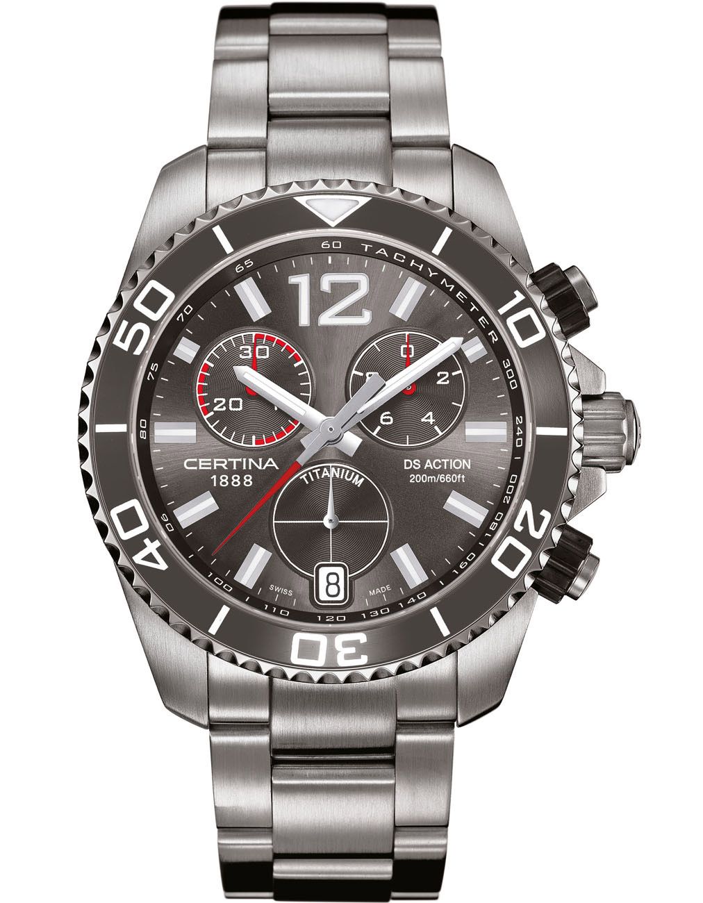 Certina ds chronograph titanium online