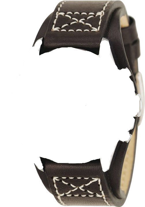 Leather strap for Fossil Decker CH2599 S BRUN RIP