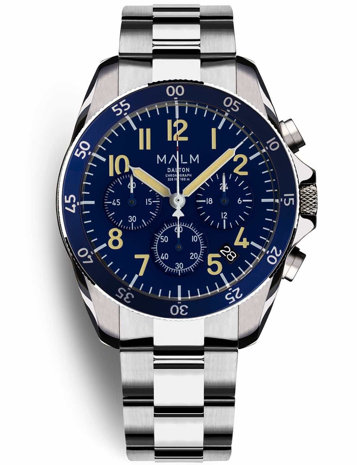 MALM Dalton Blue Chronograph 41 MW DA39BLUESWAF RIP