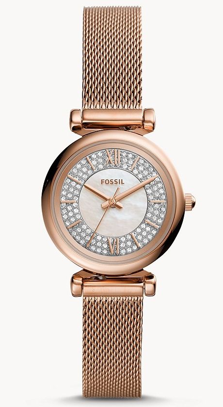 mini fossil watch