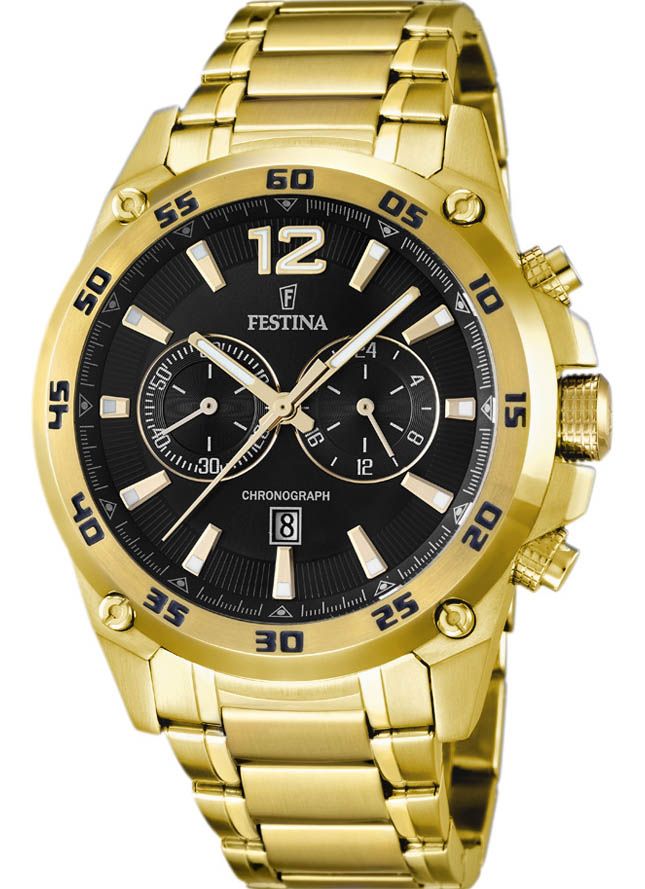 Festina gold watch shop