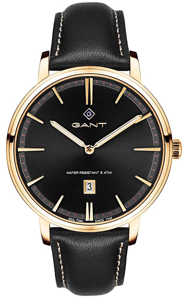 gant gold watch