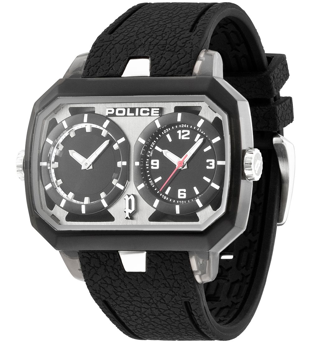 Police watch dual time hot sale