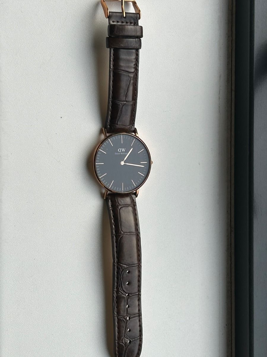 Daniel Wellington Classic Black York Rose Gold 36mm DW00100140 Outlet Returned Pre owned Outlet20