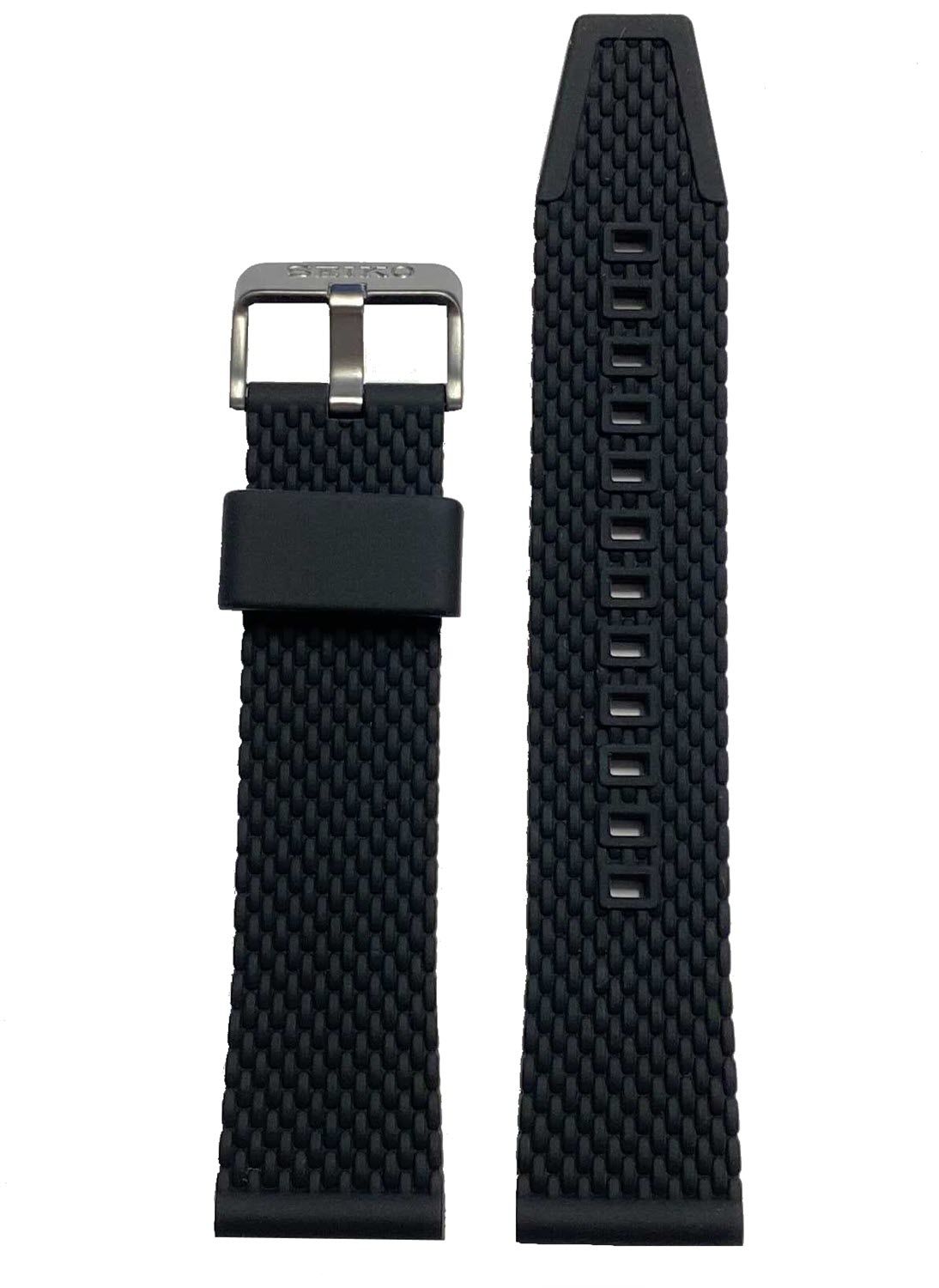 Black Resin Strap For Seiko 5 Sports R045011N0