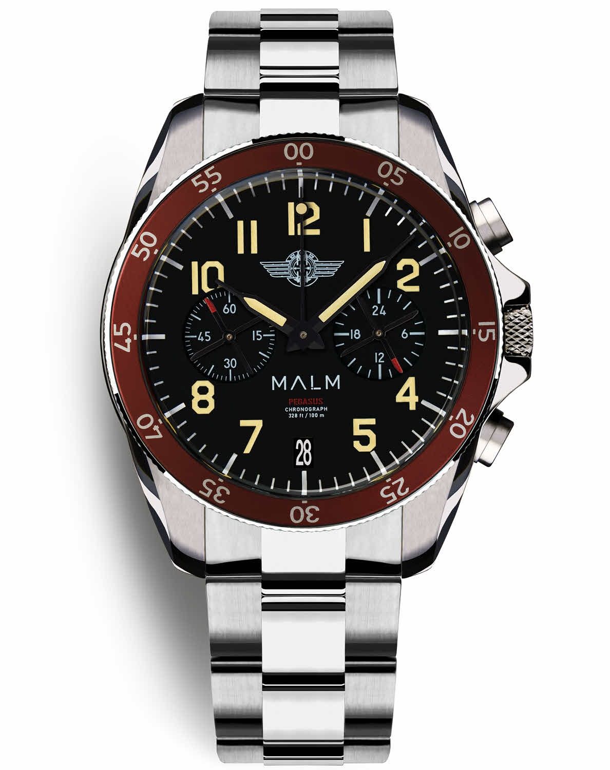 MALM Pegasus Blackbird Chronograph 41 Limited Edition 50 pieces worldwide MW PE16SWAF LTD RIP