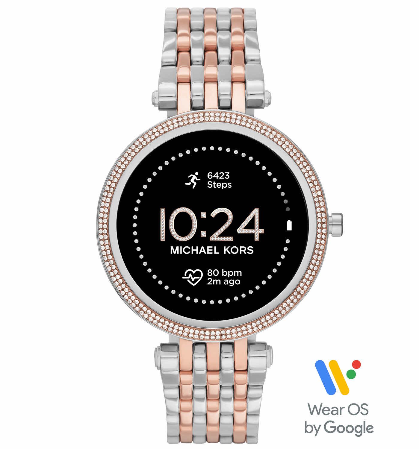 michael kors two tone smartwatch