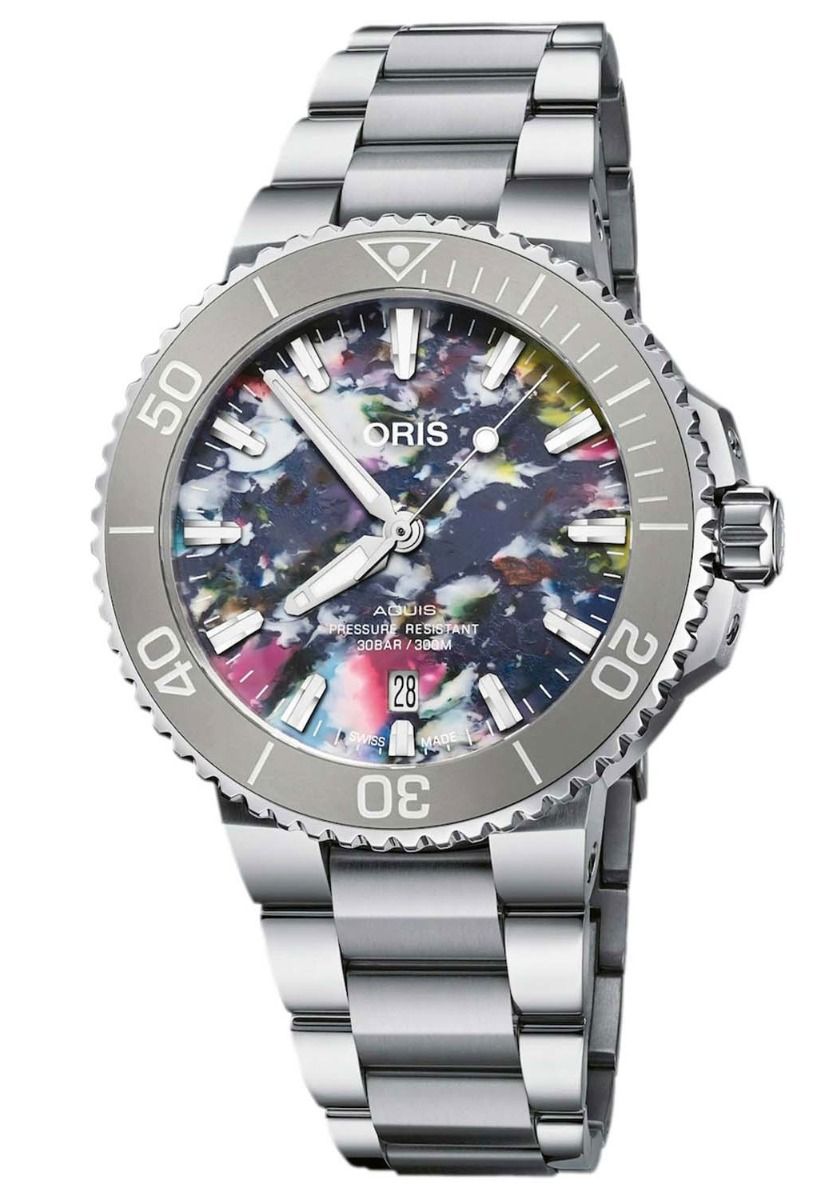 Oris Aquis Date Date Upcycle 41mm 01 733 7766 4150 Set 73377664150MB